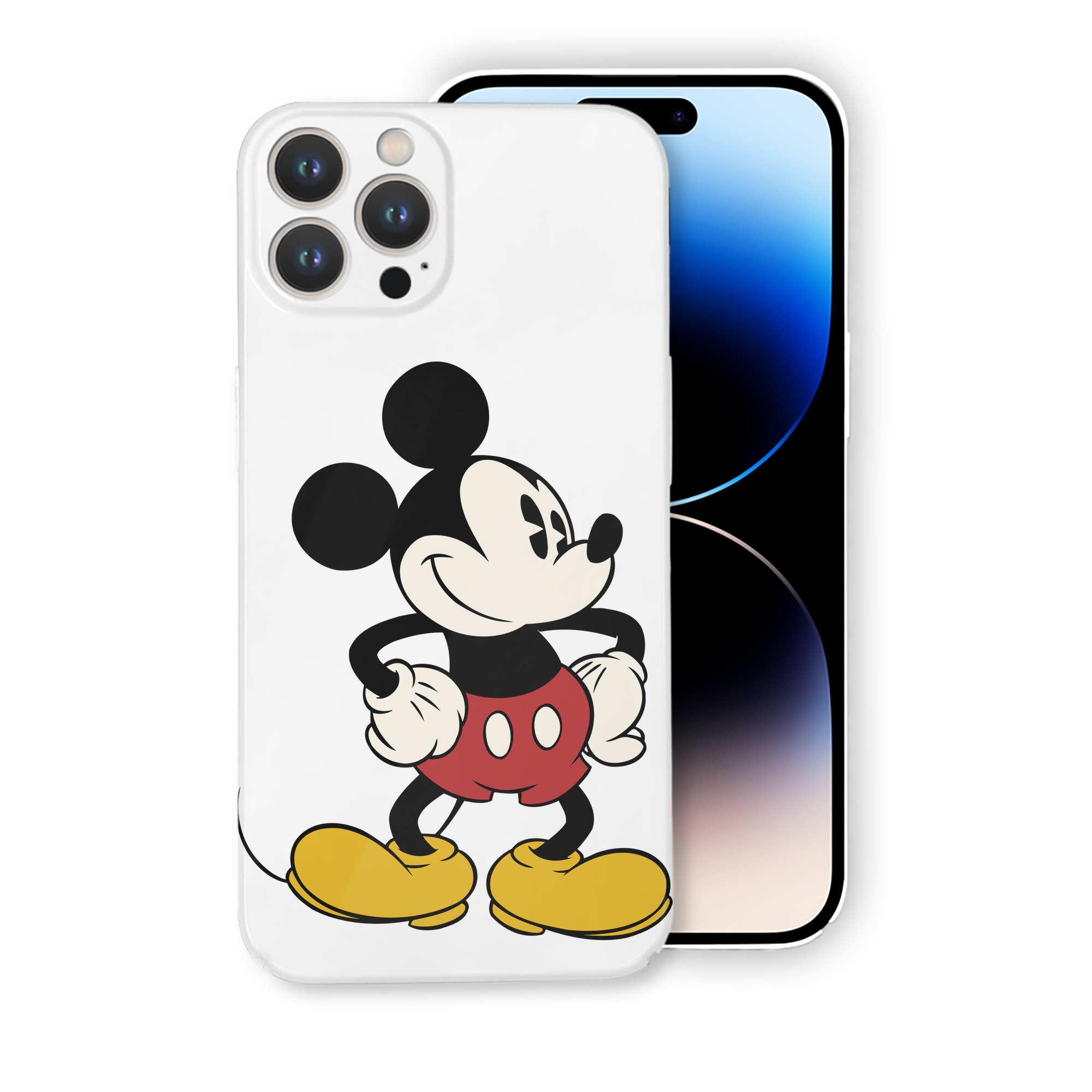 （画像用） ミッキーマウス Mickey Mouse 【iPhone 14シリーズ対応】ハードケース